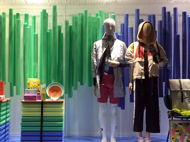 vitrine de printemps