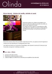 D�cors pour boutiques Pierre Herm�