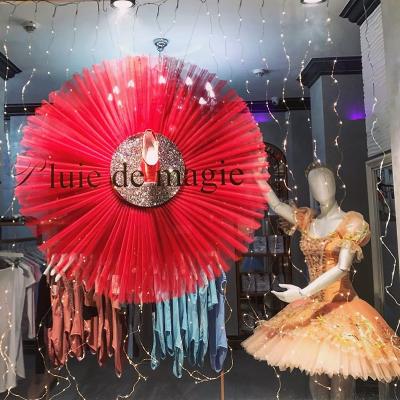 Dcoration de Vitrine pour une Boutique de Danse Artistique