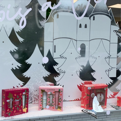 Vitrine de Pharmacie - Dcoration de Nol avec Olinda